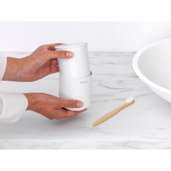 Brabantia Tandbrste holder - Mineral Fresh White