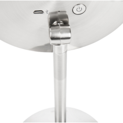 Simplehuman Sensor Spejl 10X Forstrrelse, Rejsetaske Inkluderet 12 Cm Genopladeligt, Brstet Rustfrit Stl