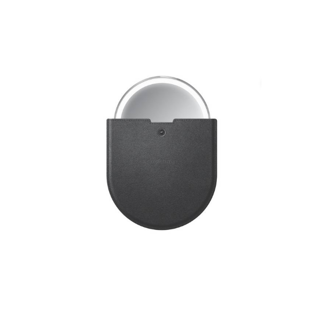 Simplehuman Sensorspejl Kompakt 3X Forstrrelse, Taske Inkluderet 10 Cm Genopladeligt, Sort Rustfrit Stl