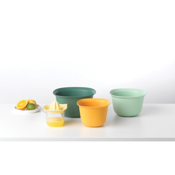 Brabantia R�resk�les�t a 1,5 og 3,2 ltr. + D�rslag og Citruspresser - Mixed Farver 