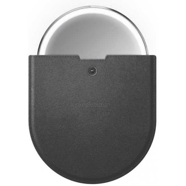 Simplehuman Sensorspejl Kompakt 3X Forstrrelse, Taske Inkluderet 10 Cm Genopladeligt, Brstet Rustfrit Stl