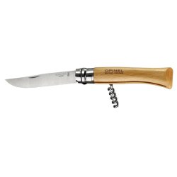 Opinel N10 Proptrkker "Vin Og Ost" Lommekniv