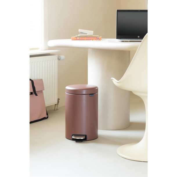 Brabantia NewIcon Pedalspand 12 liter - Satin Taupe