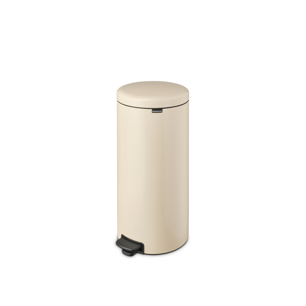 Brabantia Pedalspand newIcon 30 Liter Almond / Soft Beige