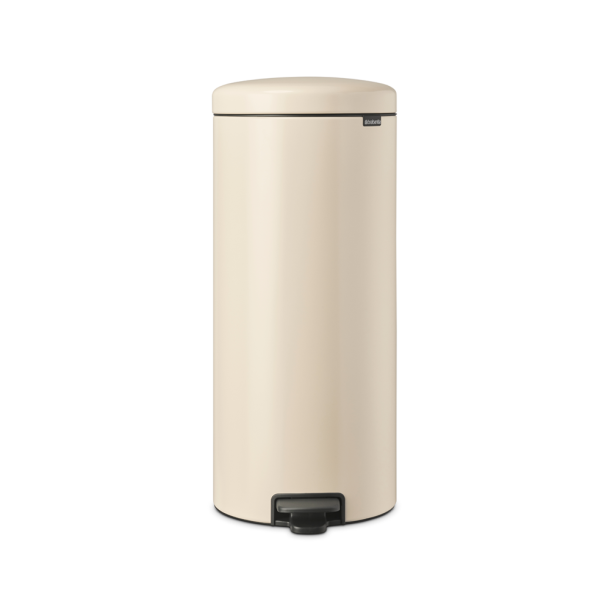 Brabantia Pedalspand NewIcon 30 Liter Soft Beige / Creme 
