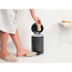 Brabantia NewIcon Pedalspand 3 liter - Confident Grey