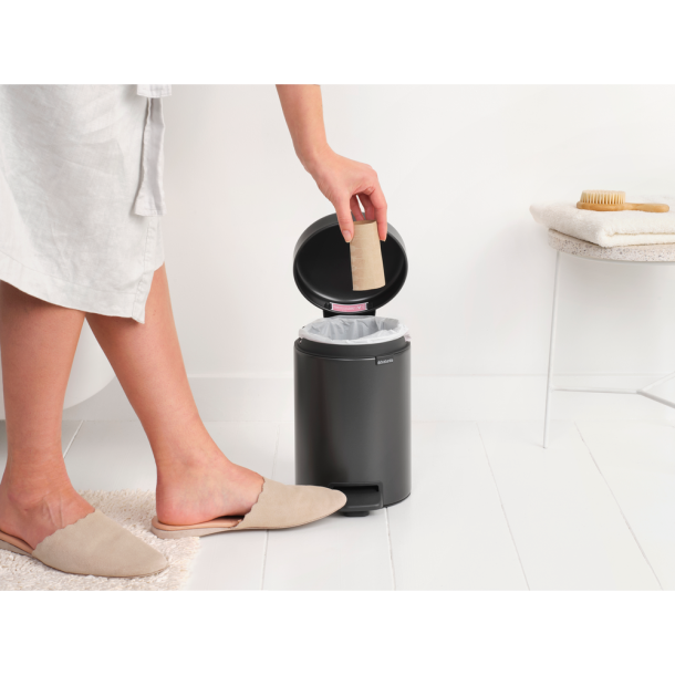Brabantia NewIcon Pedalspand 3 liter - Confident Grey