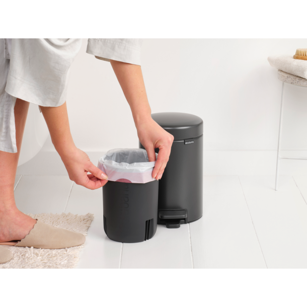 Brabantia NewIcon Pedalspand 3 liter - Confident Grey