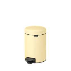 Brabantia Pedalspand Newicon 3 Liter, M/Plast Inderspand - Mellow  Yellow
