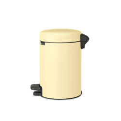 Brabantia Pedalspand Newicon 3 Liter, M/Plast Inderspand - Mellow  Yellow