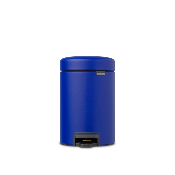 Brabantia NewIcon Pedalspand 3 liter - Mineral Powerful Blue