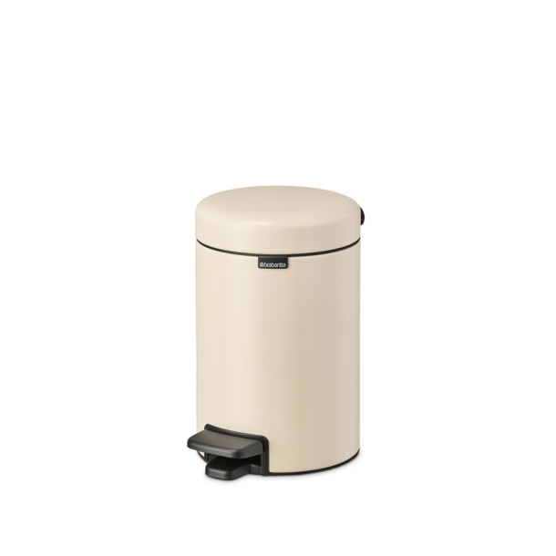 Brabantia Pedalspand newIcon 3 Liter Almond / Soft Beige