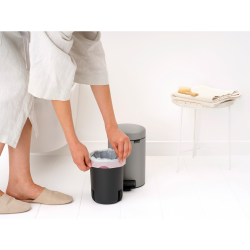 Brabantia Pedalspand newIcon 3 Liter Soft Grey