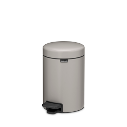 Brabantia Pedalspand NewIson 3 Liter, m/plast inderspand - Soft Grey