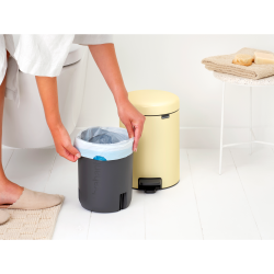Brabantia NewIcon Pedalspand 5 liter - Mellow Yellow