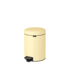 Brabantia NewIcon Pedalspand 5 liter - Mellow Yellow