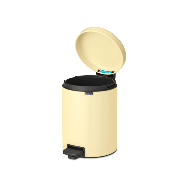 Brabantia NewIcon Pedalspand 5 liter - Mellow Yellow