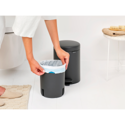 Brabantia NewIcon Pedalspand 5 liter - Mineral Infinite Grey