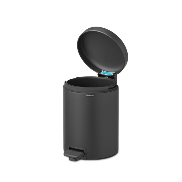 Brabantia NewIcon Pedalspand 5 liter - Mineral Infinite Grey