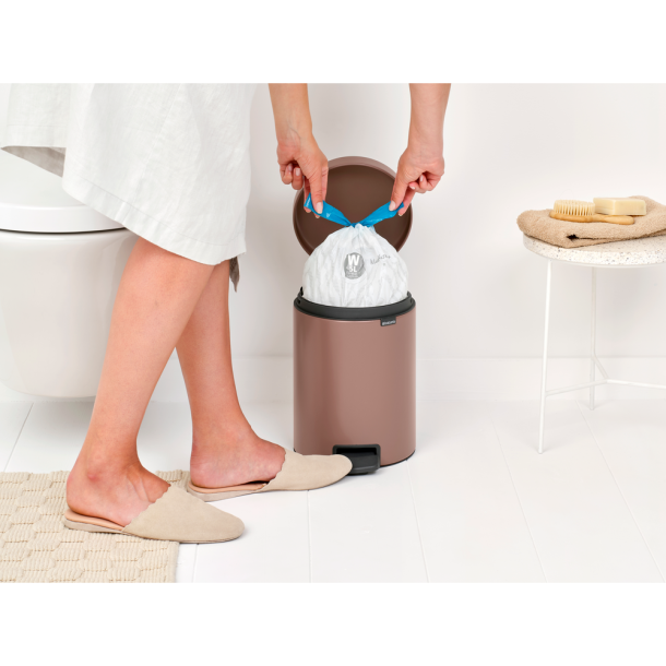 Brabantia NewIcon Pedalspand 5 liter - Satin Taupe