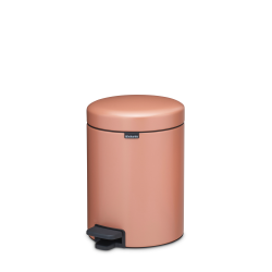 Brabantia Pedalspand NewIcon 5 Liter m/plast inderspand - Warm Copper