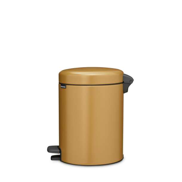 Brabantia NewIcon Pedalspand 5 liter - Warm Gold