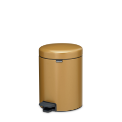 Brabantia NewIcon Pedalspand 5 liter - Warm Gold
