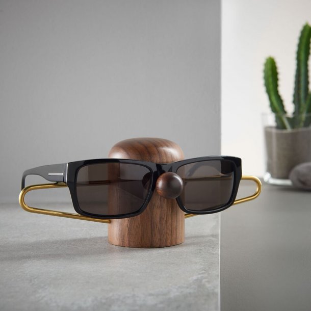 dot aarhus Nosy Glasgonhllare Walnut / Messing