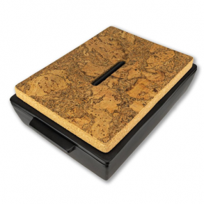 Dutchdeluxes Ovnfast Fad Rektangulr Stor, Sort