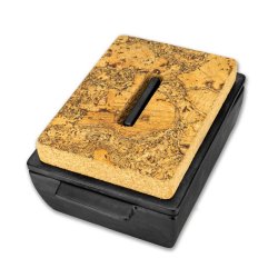 Dutchdeluxes Ovnfast Fad Rektangulr Lille, Sort Mat 