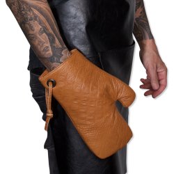 Dutchdeluxes Ultimate Ovnhandske 100% Lder Croco New Natural