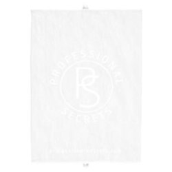 Professional Secrets Viskestykke, hvidt 100% bomuld