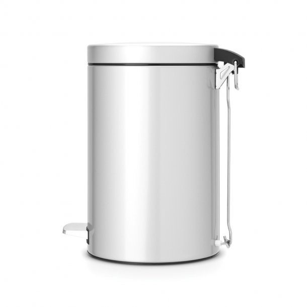 Brabantia Pedalspand 12 Liter Metallic Grey