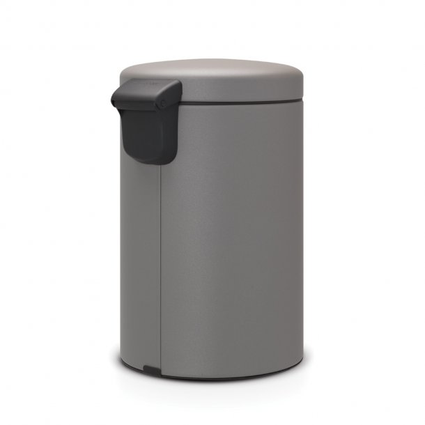 Brabantia NewIcon Pedalspand 12 Liter - Mineral Concrete Grey