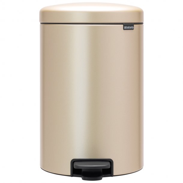 Brabantia Pedalspand Newicon 20 Liter, M/Plast Inderspand - Champagne