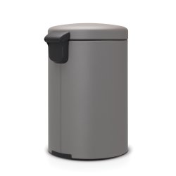Brabantia NewIcon Pedalspand 20 Liter - Mineral Concrete Grey