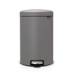 Brabantia NewIcon Pedalspand 20 Liter - Mineral Concrete Grey