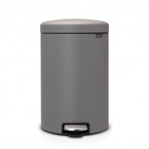 Brabantia NewIcon Pedalspand 20 Liter - Mineral Concrete Grey