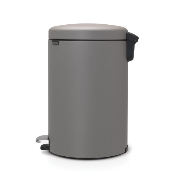 Brabantia NewIcon Pedalspand 20 Liter - Mineral Concrete Grey