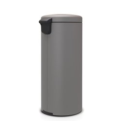 Brabantia NewIcon Pedalspand 30 Liter - Mineral Concrete Grey