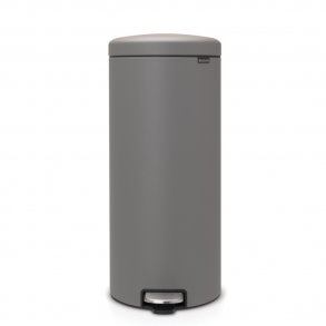 Brabantia NewIcon Pedalspand 30 Liter - Mineral Concrete Grey