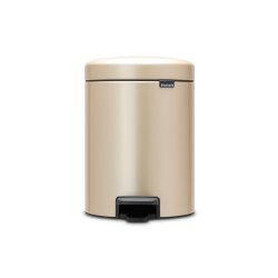 Brabantia Pedalspand Newicon 5 Liter - Champagne