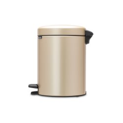 Brabantia Pedalspand Newicon 5 Liter - Champagne