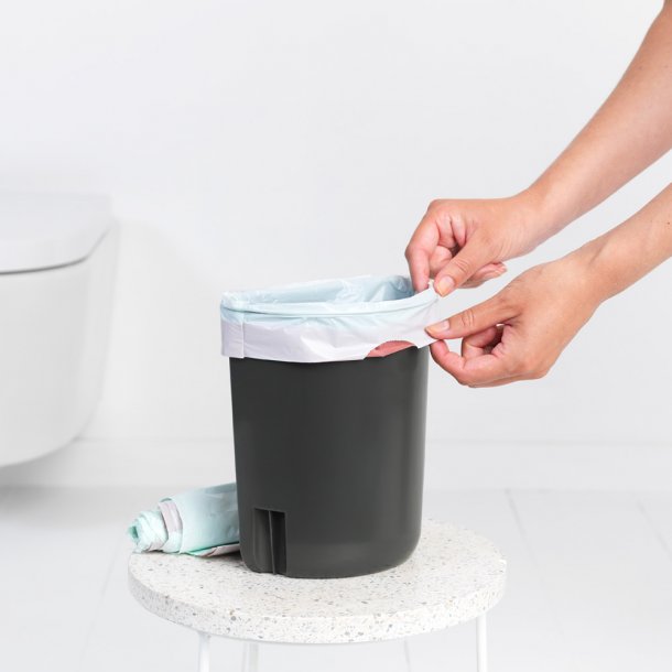 Brabantia Newicon Pedal Spand 2 X 2 Liter - Platinum