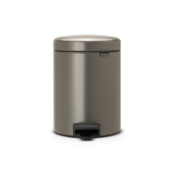 Brabantia Newicon Pedal Spand 2 X 2 Liter - Platinum
