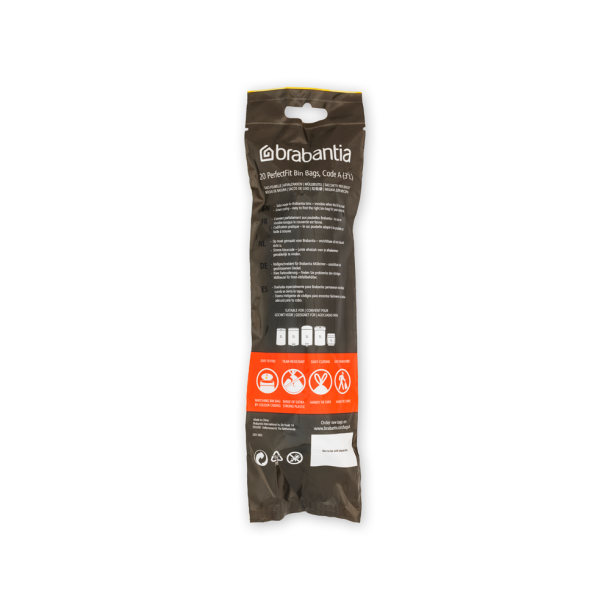 Brabantia Affaldsposer 3 - 5 Liter Mrke A 20 Stk