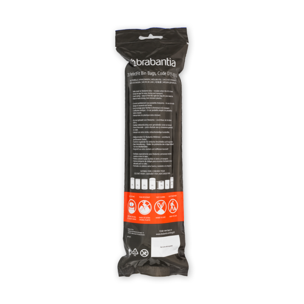 Brabantia Affaldsposer 15-20 Liter 20 Stk mrke D - 246760