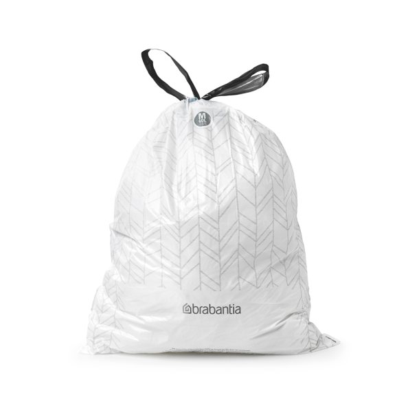Brabantia PerfectFit Affaldsposer til Bo, kode M 60 liter, Dispenser med 40 poser