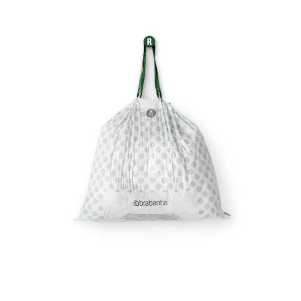 Brabantia Affaldspose R. 36 Liter - 20 stk. - White