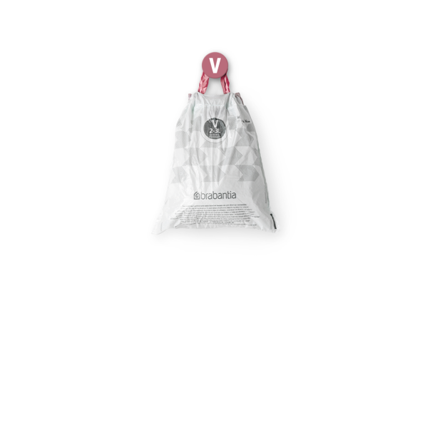 Brabantia Perfect Fit Affaldsposer 2-3 Liter 20 Stk- Kode V